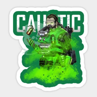 Apex Legends - Caustic Middle T-Shirt Sticker